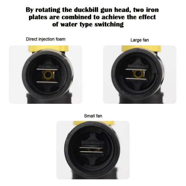 Planet Gates white Snow Foam Lance For Karcher K2 K3 K4 K5 K6 K7 Car Soap Foam Generator, 750ML Adjustable Sprayer Nozzle High Pressure Washers