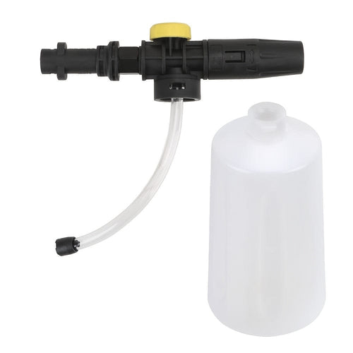 Planet Gates white Snow Foam Lance For Karcher K2 K3 K4 K5 K6 K7 Car Soap Foam Generator, 750ML Adjustable Sprayer Nozzle High Pressure Washers