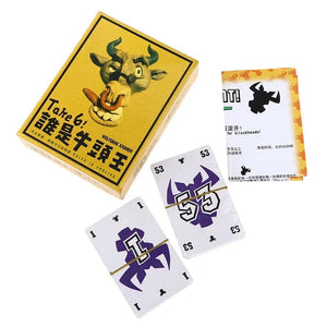 Planet Gates WHITE Take 6 Nimmt Board Game  2-10 Players Funny Gift For Party Family Card Games