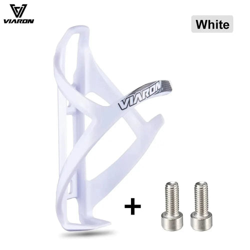Planet Gates white VIARON Bicycle Water Bottle Holder Mountain Bike Water Cup Holder PC Plastic Outdoor Riding Equipment Bicycle Accessories
