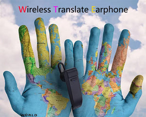Planet Gates WHITE Voice translator Peiko 25 Languages Intelligent Wireless Bluetooth Translated Earphone Business car handsfree Headset earpuds
