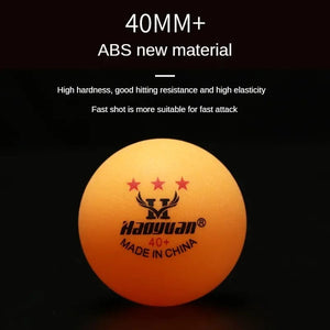 Planet Gates White x 60 60Pcs Professional 3 Star Table Tennis Balls D40+mm 2.8g New Material ABS Plastic Ping Pong Ball Adult Training For Competition