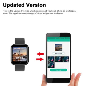 Planet Gates Wholesale 20Pcs Smartwatch D20 Men Women Smart Watch Y68 Fitness Tracker Sport Heart Rate Monitor Wristwatch Pro for IOS Android