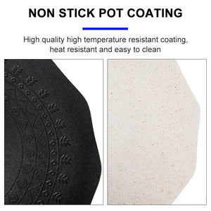 Planet Gates Widesea Camping Non Stick Barbecue Plate Outdoor Ovenware Korean BBQ Grill Picnic Frying Pan Cookware Tableware Supplies