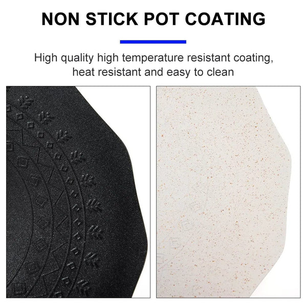 Planet Gates Widesea Camping Non Stick Barbecue Plate Outdoor Ovenware Korean BBQ Grill Picnic Frying Pan Cookware Tableware Supplies