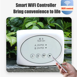 Planet Gates WiFi Smart Garden Irrigation Controller Plant Automatic Drip Irrigation System Kit Mobile Phone Control Watering Timer Device