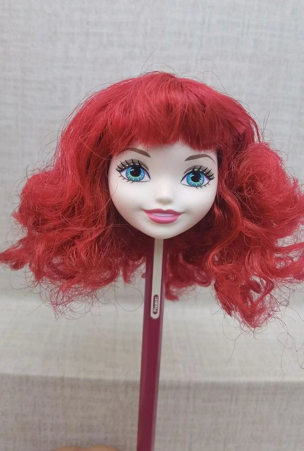 Planet Gates Wig For Doll Toy Head Princess Doll Head Candy Color DIY Toy Wig Children Birthday Gift Black Purple Pink Green Gold 1/6 1/4 Wig