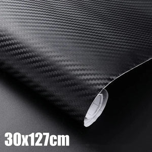 Planet Gates Wine red / 30x127cm 30x127cm Car 3D Carbon Fiber Roll Film Stickers DIY Vinyl Film Auto Interior Styling Carbon Fiber Decorative Decals
