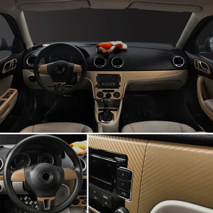 Planet Gates Wine red / 30x127cm 30x127cm Car 3D Carbon Fiber Roll Film Stickers DIY Vinyl Film Auto Interior Styling Carbon Fiber Decorative Decals