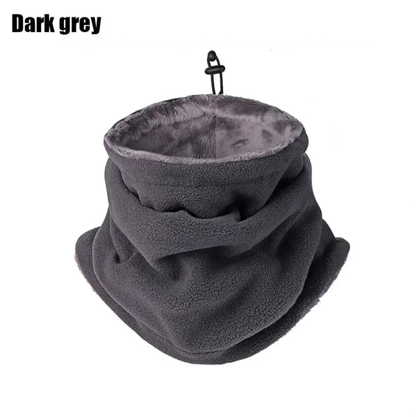 Planet Gates Wine Red Winter Warm Ski Mask Men Bandana Fleece Neck Warmer Gaiter Windproof Scarf Camping Hiking Balaclava Fishing Cycling Face Mask