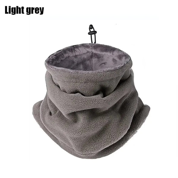 Planet Gates Wine Red Winter Warm Ski Mask Men Bandana Fleece Neck Warmer Gaiter Windproof Scarf Camping Hiking Balaclava Fishing Cycling Face Mask