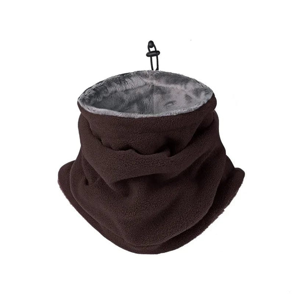 Planet Gates Wine Red Winter Warm Ski Mask Men Bandana Fleece Neck Warmer Gaiter Windproof Scarf Camping Hiking Balaclava Fishing Cycling Face Mask