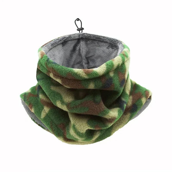 Planet Gates Wine Red Winter Warm Ski Mask Men Bandana Fleece Neck Warmer Gaiter Windproof Scarf Camping Hiking Balaclava Fishing Cycling Face Mask