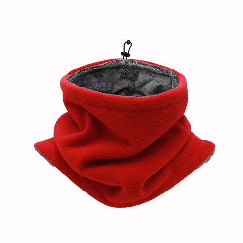 Planet Gates Wine Red Winter Warm Ski Mask Men Bandana Fleece Neck Warmer Gaiter Windproof Scarf Camping Hiking Balaclava Fishing Cycling Face Mask
