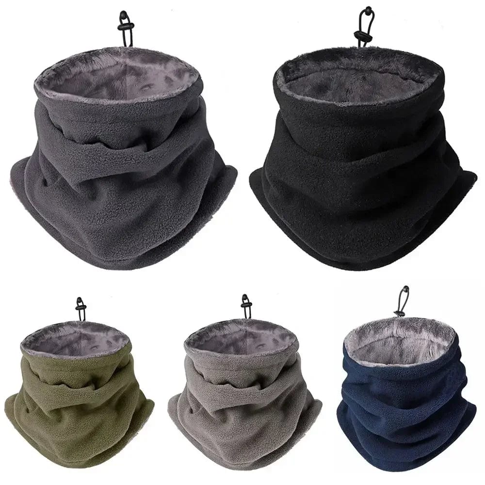 Planet Gates Wine Red Winter Warm Ski Mask Men Bandana Fleece Neck Warmer Gaiter Windproof Scarf Camping Hiking Balaclava Fishing Cycling Face Mask