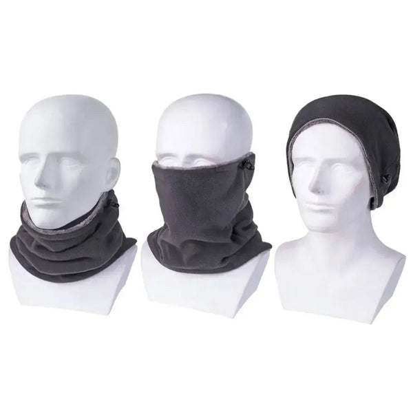 Planet Gates Wine Red Winter Warm Ski Mask Men Bandana Fleece Neck Warmer Gaiter Windproof Scarf Camping Hiking Balaclava Fishing Cycling Face Mask