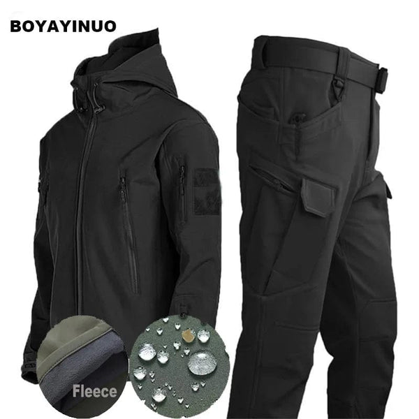 Planet Gates Winter Autumn Tactical Jacket Suit Men Army SoftShell Tactical Waterproof Jackets Fishing Hiking Camping Climbing Fleece Jacket