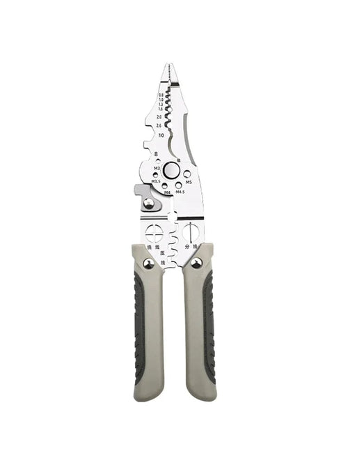 Planet Gates Wire Stripper Crimper Cable Cutter Adjustable Automatic Wire Stripper Multifunctional Stripping Crimping Pliers Terminal Hand Tool