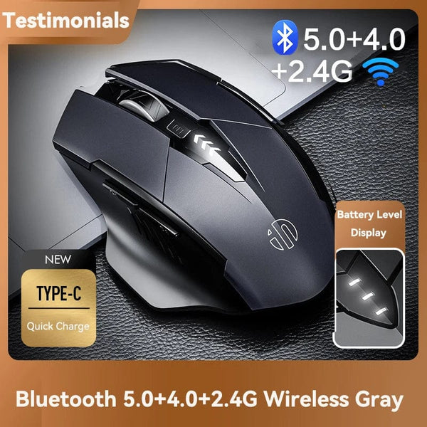Planet Gates wireless-Black Bluetooth Rechargeable Wireless Mouse 2.4G PM6 Wireless Mouse Office Mute Support PC Laptop Tablet Gamer Mouse For Computer