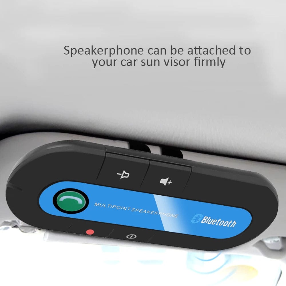 Planet Gates Wireless Bluetooth Car Kit Handsfree Speakerphone Sun Visor Speaker For Phone Auto Bluetooth Audio Receiver Accessories