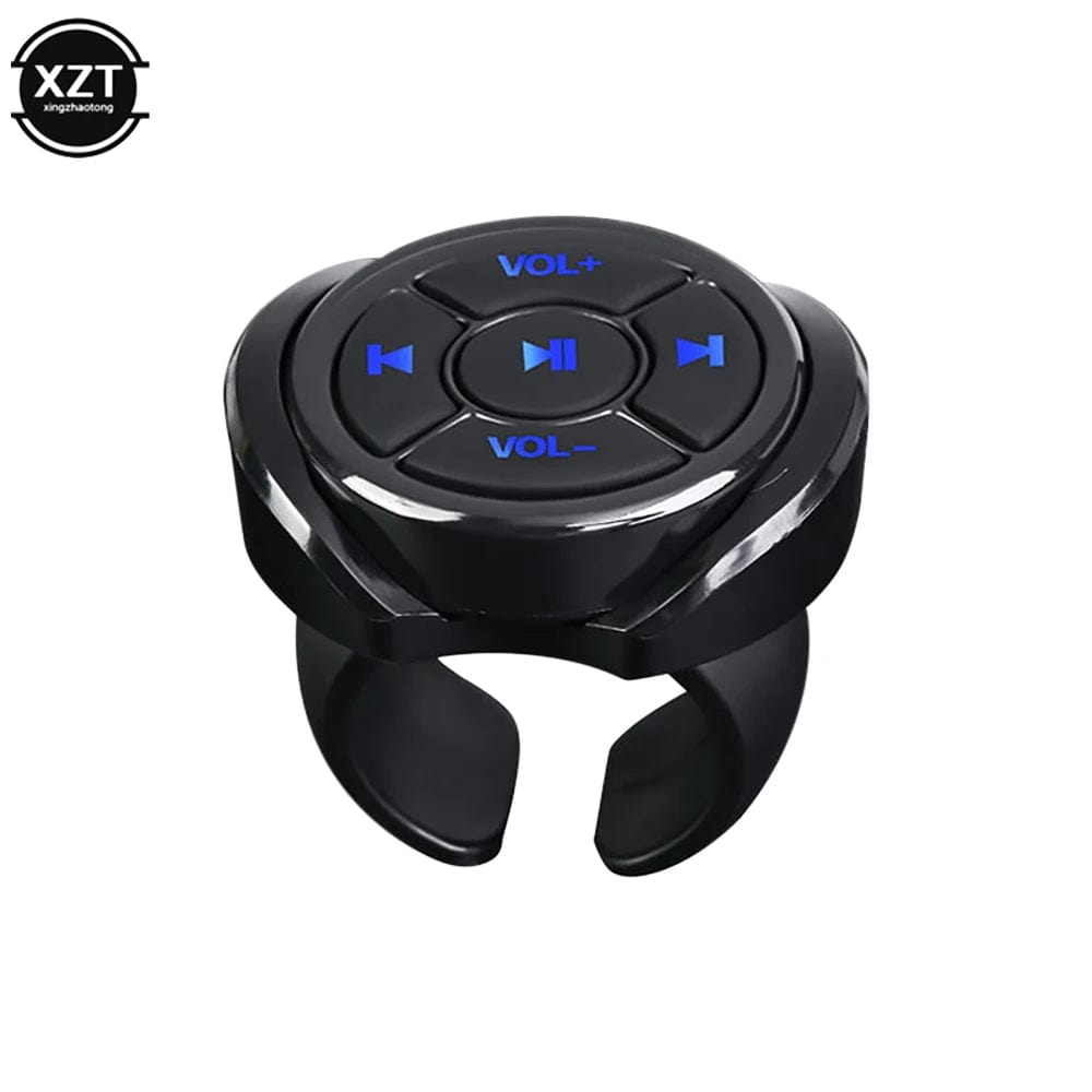 Planet Gates Wireless Bluetooth Remote Controller Media Button  Car Motorcycle Bike Steering Wheel Music Play for IOS Android Phone Tablet