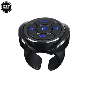 Planet Gates Wireless Bluetooth Remote Controller Media Button  Car Motorcycle Bike Steering Wheel Music Play for IOS Android Phone Tablet