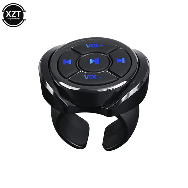 Planet Gates Wireless Bluetooth Remote Controller Media Button  Car Motorcycle Bike Steering Wheel Music Play for IOS Android Phone Tablet
