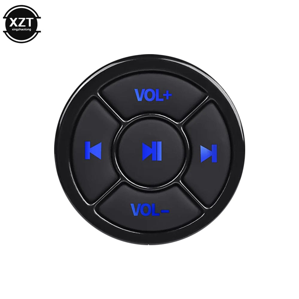 Planet Gates Wireless Bluetooth Remote Controller Media Button  Car Motorcycle Bike Steering Wheel Music Play for IOS Android Phone Tablet