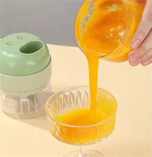 Planet Gates Wireless Electric Food Processor Vegetable Cutter Fruit Slicer Garlic Masher Mincer Handheld Stirrer Kitchen Cooking Accessories