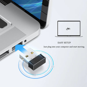 Planet Gates Wireless Mouse Jigglers Mover Undetectable Automatic USB Port Shaker Wiggler for Laptop Keeps Computer Awake Mouse Movement
