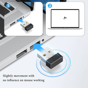 Planet Gates Wireless Mouse Jigglers Mover Undetectable Automatic USB Port Shaker Wiggler for Laptop Keeps Computer Awake Mouse Movement