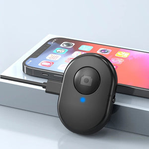 Planet Gates Wireless Remote Control Button Rechargeable Bluetooth-Compatible Self-timer Selfie Stick Shutter Release For IOS Android