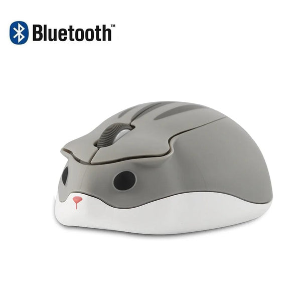 Planet Gates Wireless Version Cute 2.4G Wireless Bluetooth Mouse Mini Optical Silent Gaming Mice 3D Cartoon Hamster Mouse For PC Laptop Tablet Computer Office