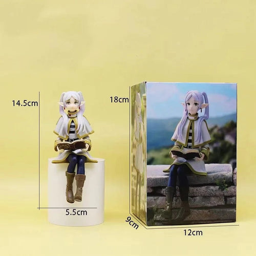 Planet Gates With box 14cm Noodle Stopper Sousou no Frieren Anime Girl Figure Frieren Beyond Journey's End Action Figure Collectible Model Toys