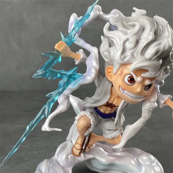 Planet Gates with box Anime ONE PIECE Figure Toys SD Nika Luffy 5th Gear Awake Figurine 16CM PVC Action Figures Collection Model Ornaments Gifts Toys