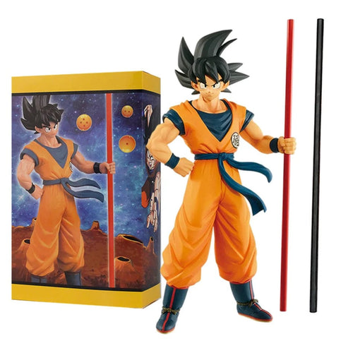 Planet Gates with box In Stock Dragon Ball Son Goku Super Saiyan Anime Figure 22cm Goku DBZ Action Figural Model Gift Collectible Figurine for Kid Toy