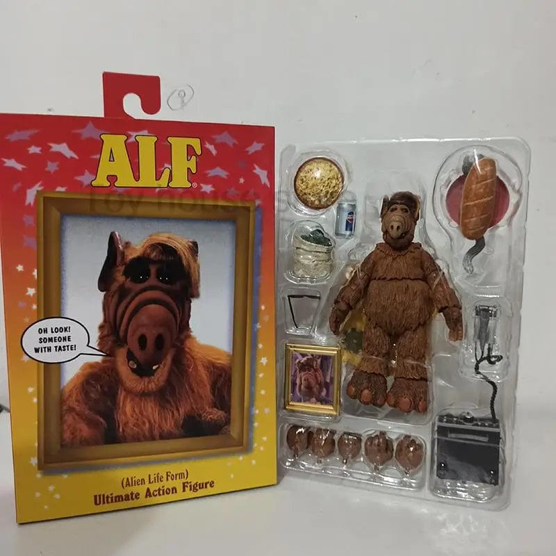 Planet Gates with box NECA Figure Ultimate Alien Life Form ALF Action Figure Oh Look! Someone With Taste Joint Movable Doll Birthday Present Toys