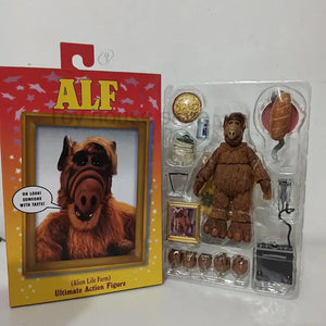 Planet Gates with box NECA Figure Ultimate Alien Life Form ALF Action Figure Oh Look! Someone With Taste Joint Movable Doll Birthday Present Toys