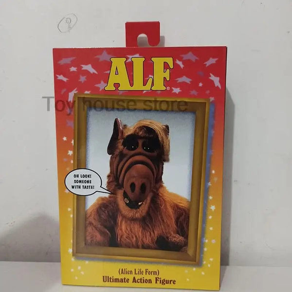 Planet Gates with box NECA Figure Ultimate Alien Life Form ALF Action Figure Oh Look! Someone With Taste Joint Movable Doll Birthday Present Toys