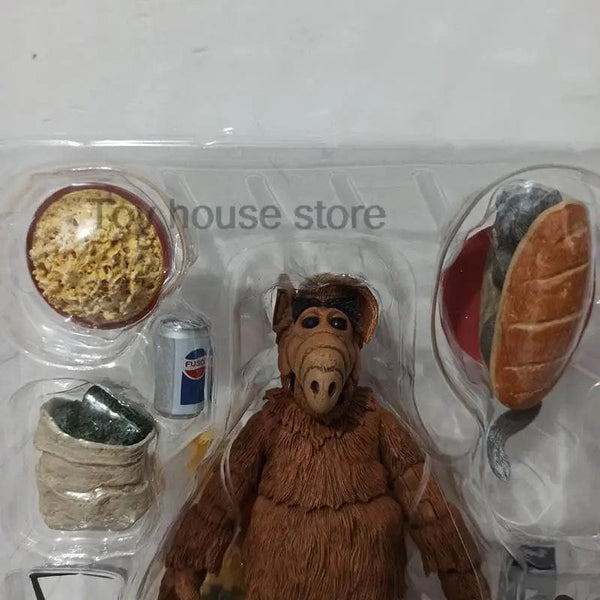 Planet Gates with box NECA Figure Ultimate Alien Life Form ALF Action Figure Oh Look! Someone With Taste Joint Movable Doll Birthday Present Toys