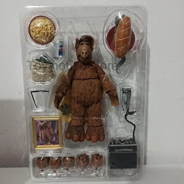 Planet Gates with box NECA Figure Ultimate Alien Life Form ALF Action Figure Oh Look! Someone With Taste Joint Movable Doll Birthday Present Toys