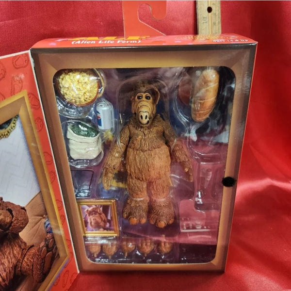 Planet Gates with box NECA Figure Ultimate Alien Life Form ALF Action Figure Oh Look! Someone With Taste Joint Movable Doll Birthday Present Toys