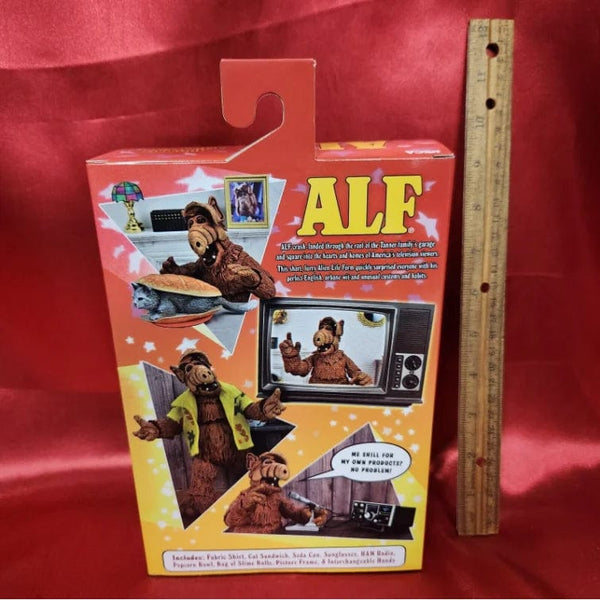 Planet Gates with box NECA Figure Ultimate Alien Life Form ALF Action Figure Oh Look! Someone With Taste Joint Movable Doll Birthday Present Toys