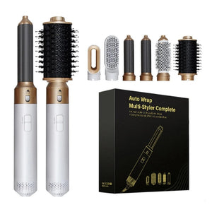 Planet Gates With box packing / EU 6 in 1 Hair Dryer For Hair With Curling Iron Hair Straightener With Hair Brush Hairdryer For Hair Dryer Hair 6 in 1 Multi Styler