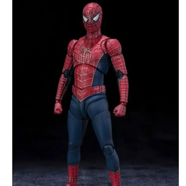 Planet Gates with box SHF Spider Man 3 Action Figure Spiderman 3 Tobey Maguire Anime Figurine Pvc Statue Model Collection Doll Decora New Year Gifts