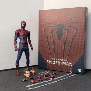 Planet Gates with box SHF Spider Man 3 Action Figure Spiderman 3 Tobey Maguire Anime Figurine Pvc Statue Model Collection Doll Decora New Year Gifts
