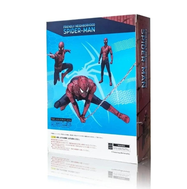 Planet Gates with box SHF Spider Man 3 Action Figure Spiderman 3 Tobey Maguire Anime Figurine Pvc Statue Model Collection Doll Decora New Year Gifts