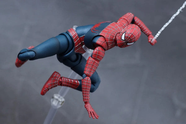 Planet Gates with box SHF Spider Man 3 Action Figure Spiderman 3 Tobey Maguire Anime Figurine Pvc Statue Model Collection Doll Decora New Year Gifts