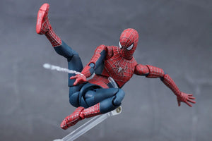 Planet Gates with box SHF Spider Man 3 Action Figure Spiderman 3 Tobey Maguire Anime Figurine Pvc Statue Model Collection Doll Decora New Year Gifts