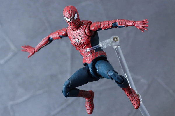 Planet Gates with box SHF Spider Man 3 Action Figure Spiderman 3 Tobey Maguire Anime Figurine Pvc Statue Model Collection Doll Decora New Year Gifts